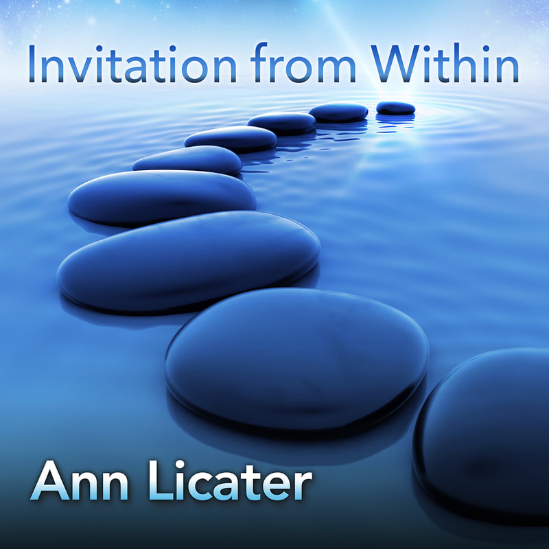 "Invitation From Within" by Ann Licater Cover art and link to Apple Music to listen to track samples.